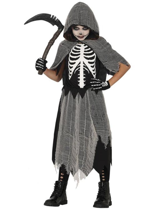 Costume da mietitore scheletrico - Kiabi