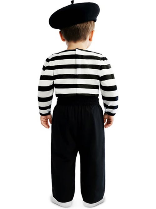 Costume da mimo con basco per bebè - Kiabi