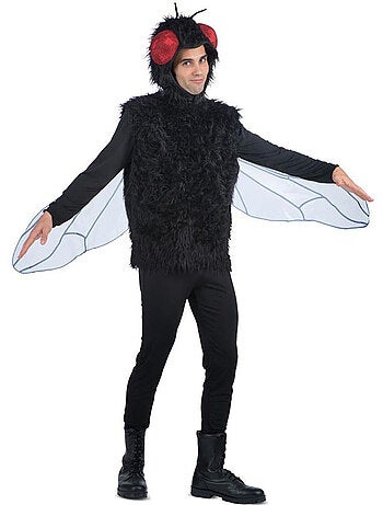Costume da mosca con cappello e ali