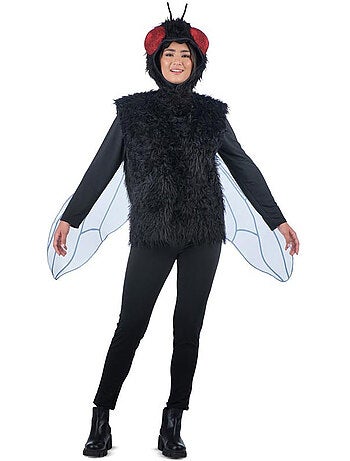 Costume da mosca con cappello e ali