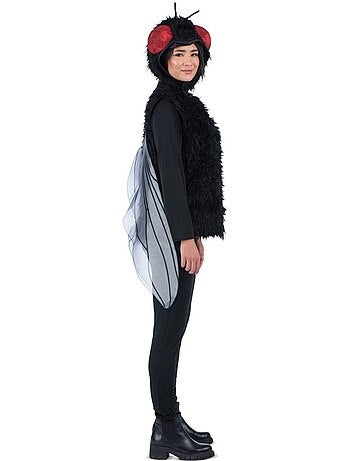 Costume da mosca con cappello e ali