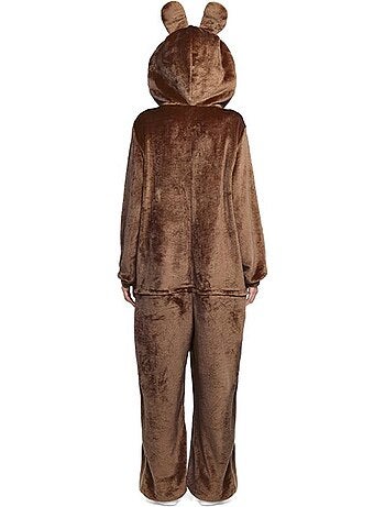 Costume da mostro lulú marrone per adulti