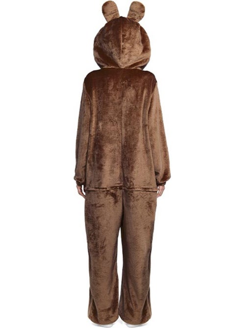 Costume da mostro lulú marrone per adulti - Kiabi