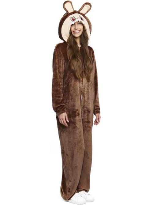 Costume da mostro lulú marrone per adulti - Kiabi