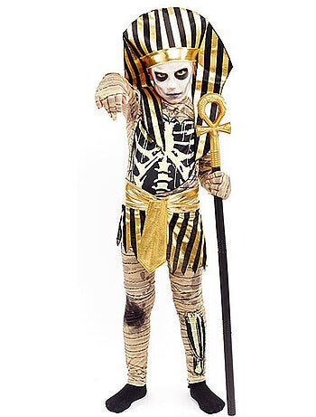 Costume da mummia del faraone egizio