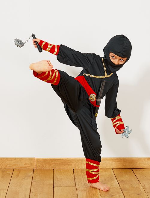 Costume da Ninja Kombat rosso per bambino