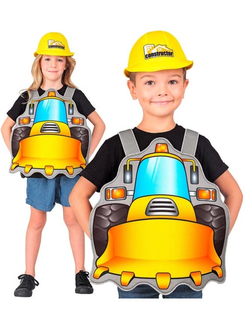 Costume da operaio edile con cappello - Kiabi