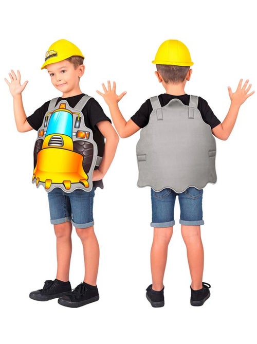 Costume da operaio edile con cappello - Kiabi