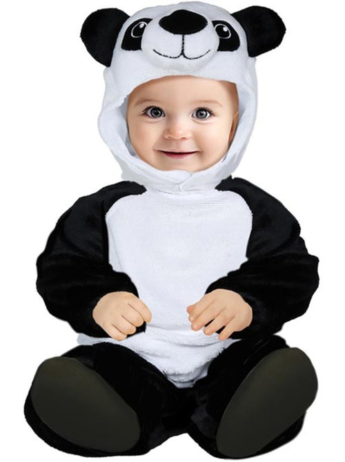 Costume da orso panda con cappuccio per bebè - Kiabi