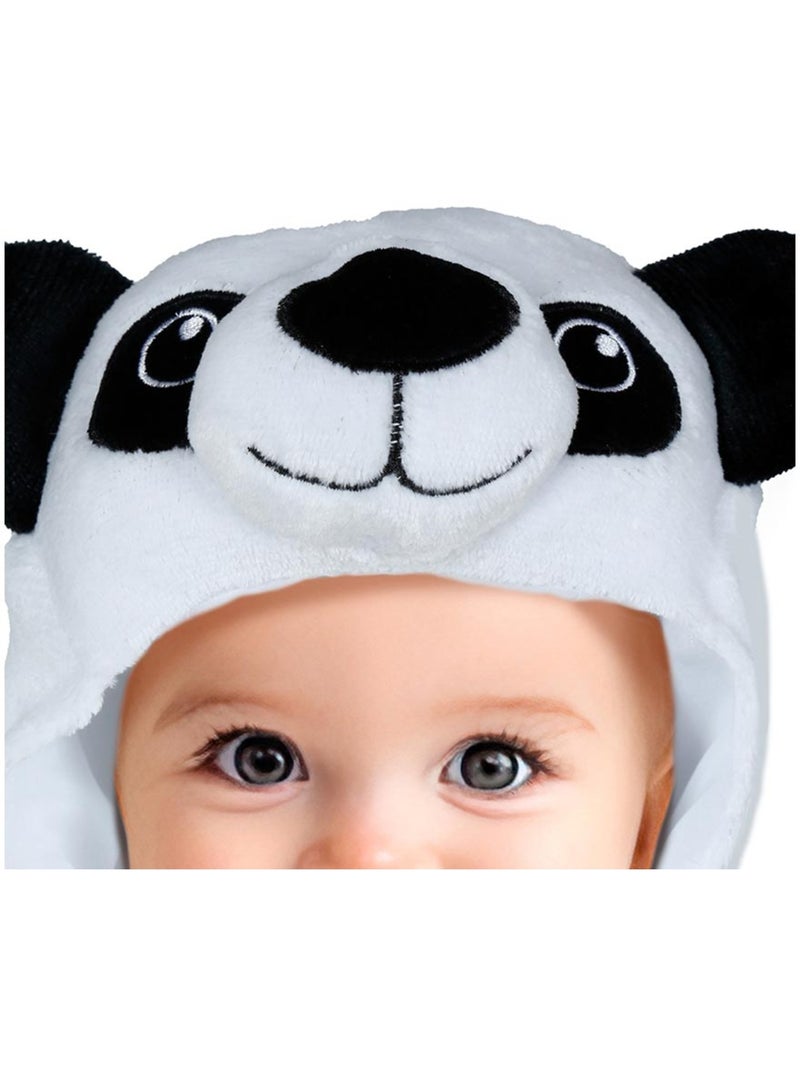 Costume da orso panda con cappuccio per bebè Multicolore - Kiabi