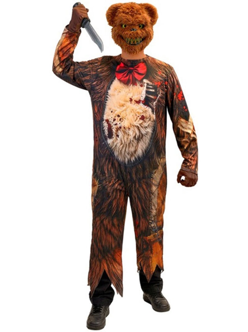 Costume da orso zombie con maschera da uomo Multicolore - Kiabi