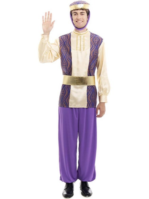 Costume da paggio di Re Baldassarre con cappello - Kiabi
