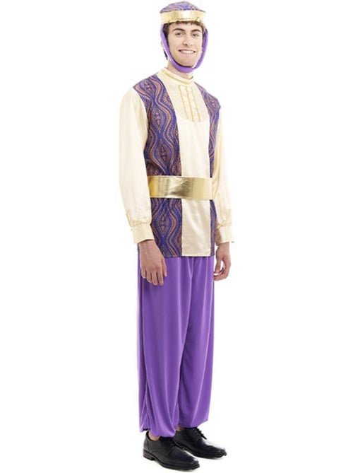 Costume da paggio di Re Baldassarre con cappello - Kiabi