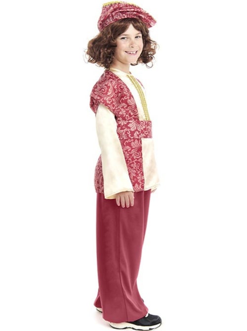 Costume da paggio di re Gaspare con cappello - Kiabi