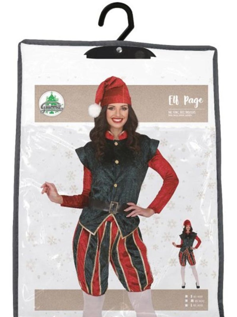 Costume da paggio elfo con cappello Multicolore - Kiabi