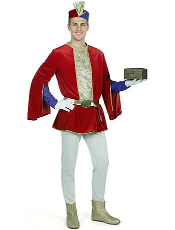 Costume da paggio reale da uomo