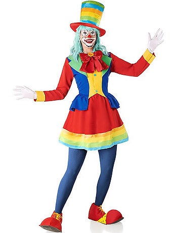 Costume da pagliaccia pittoresca da donna