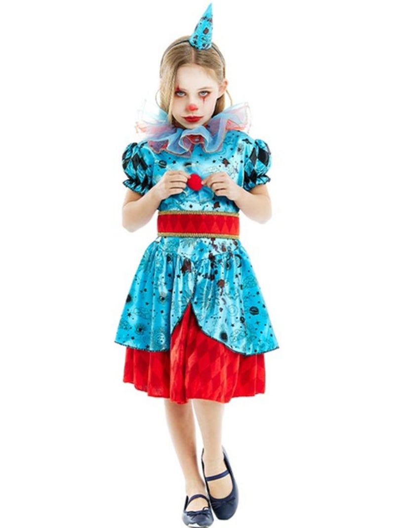 Costume da pagliaccio maniaco Multicolore - Kiabi