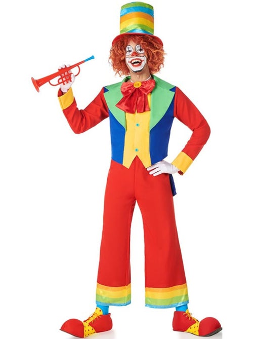 Costume da pagliaccio pittoresco da uomo - Kiabi