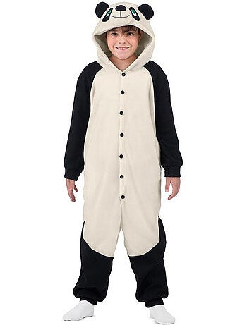 Costume da panda o pigiama con cappuccio