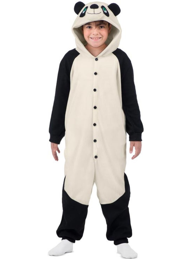 Costume da panda o pigiama con cappuccio Multicolore - Kiabi