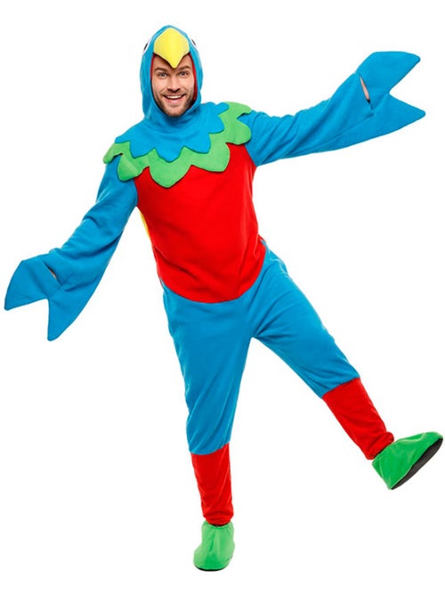 Costume da pappagallo colorato per adulti - Kiabi