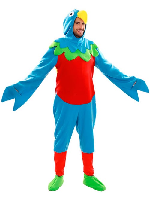 Costume da pappagallo colorato per adulti - Kiabi