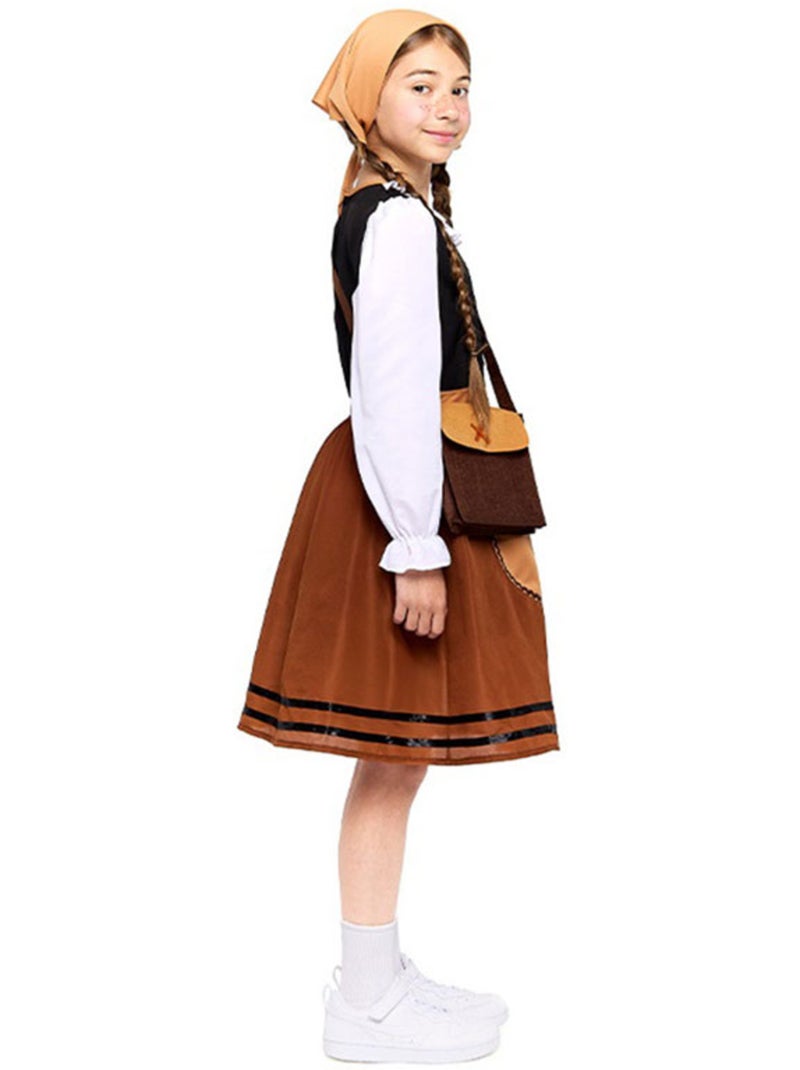 Costume da pastorella del villaggio Multicolore - Kiabi