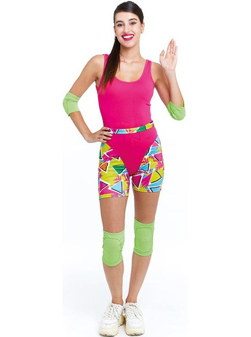 Costume da pattinatore a rotelle anni '70 Multicolore - Kiabi