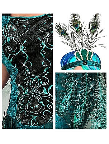 Costume da pavone