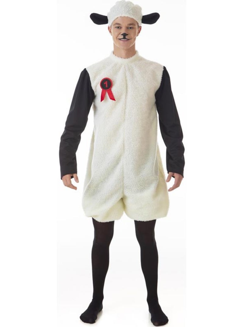 Costume da pecora con cappuccio per adulto Multicolore - Kiabi
