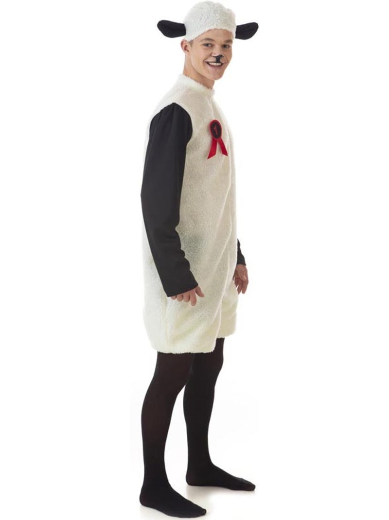 Costume da pecora con cappuccio per adulto Multicolore - Kiabi