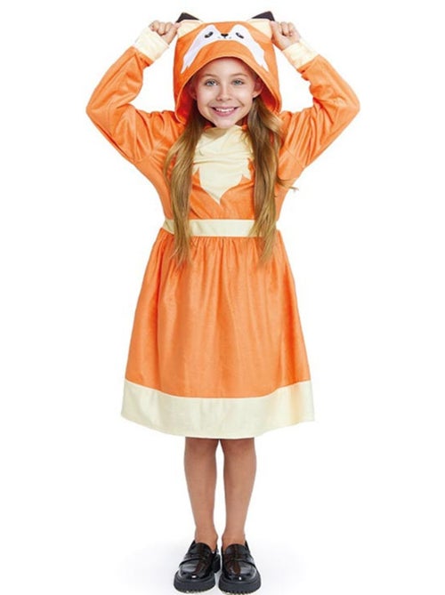 Costume da piccola volpe con vestito con cappuccio - Kiabi
