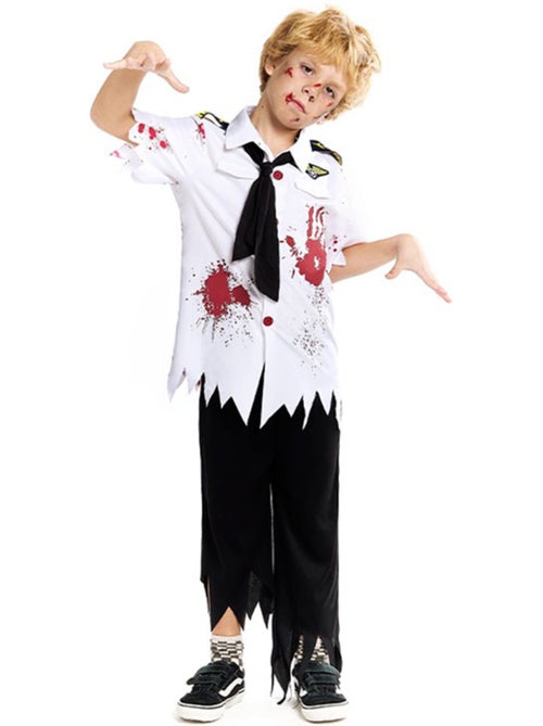 Costume da pilota di aereo zombie - Kiabi