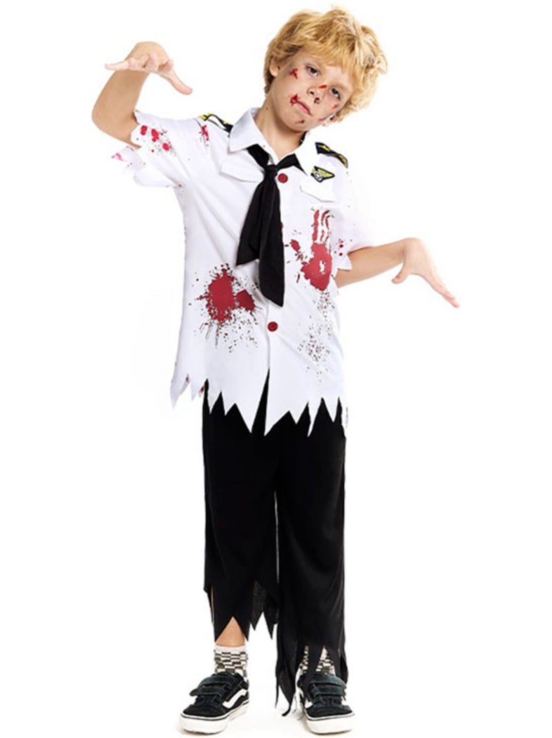 Costume da pilota di aereo zombie Multicolore - Kiabi