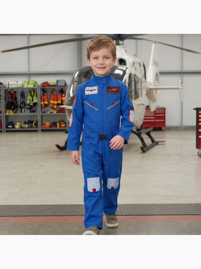 Costume da pilota di elicottero per bambini | labay | labay Blu - Kiabi