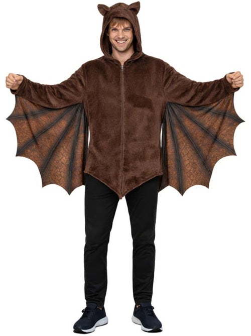 Costume da pipistrello marrone per adulto - Kiabi
