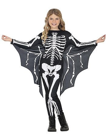Costume da pipistrello scheletro