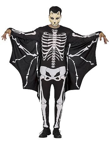Costume da pipistrello scheletro