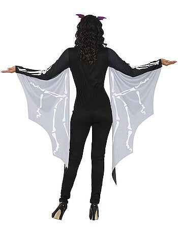 Costume da pipistrello scheletro