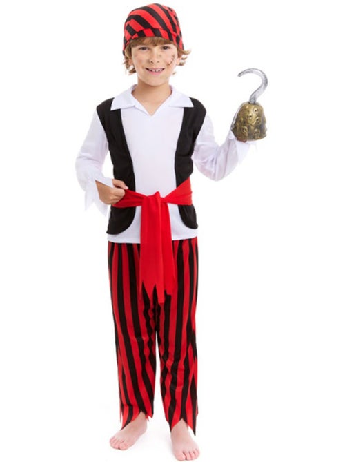 Costume da pirata a righe - Kiabi