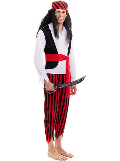 Costume da pirata a righe - Kiabi