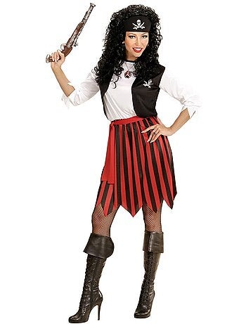 Costume da pirata a strisce dei Caraibi