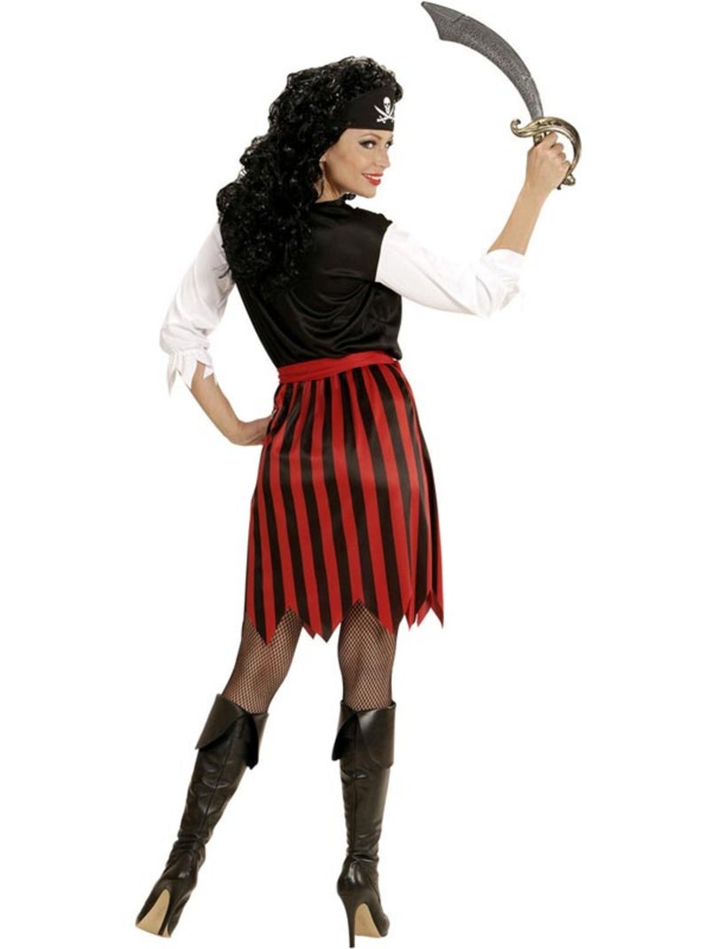 Costume da pirata a strisce dei Caraibi Multicolore - Kiabi