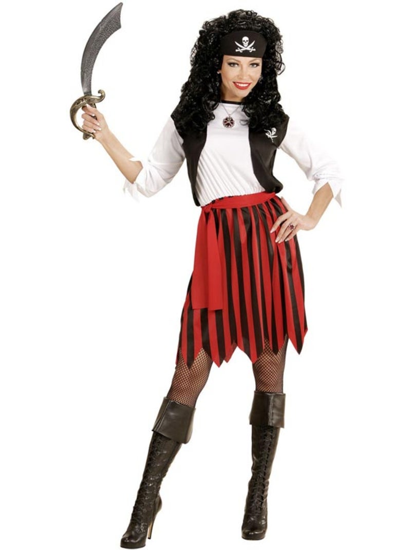 Costume da pirata a strisce dei Caraibi Multicolore - Kiabi
