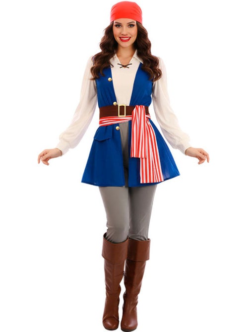 Costume da pirata bucaniera jackeline da donna - Kiabi