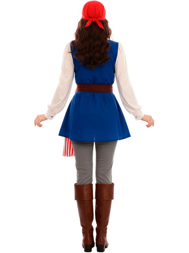 Costume da pirata bucaniera jackeline da donna Multicolore - Kiabi