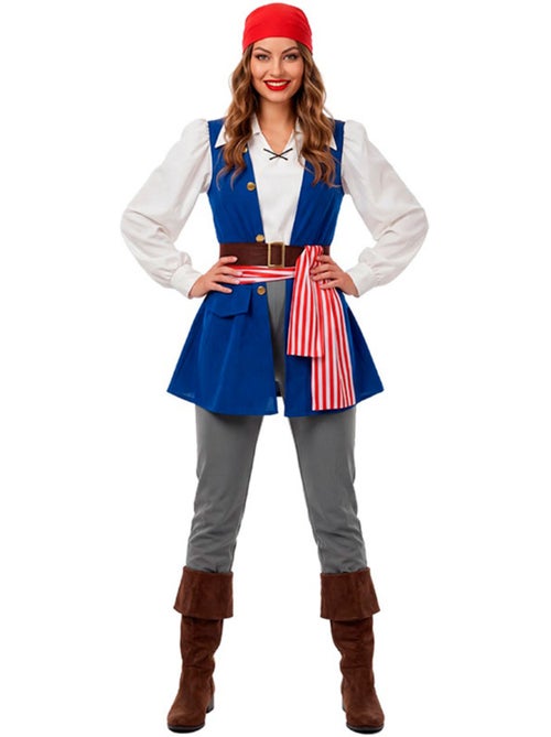 Costume da pirata bucaniera jackeline da donna - Kiabi