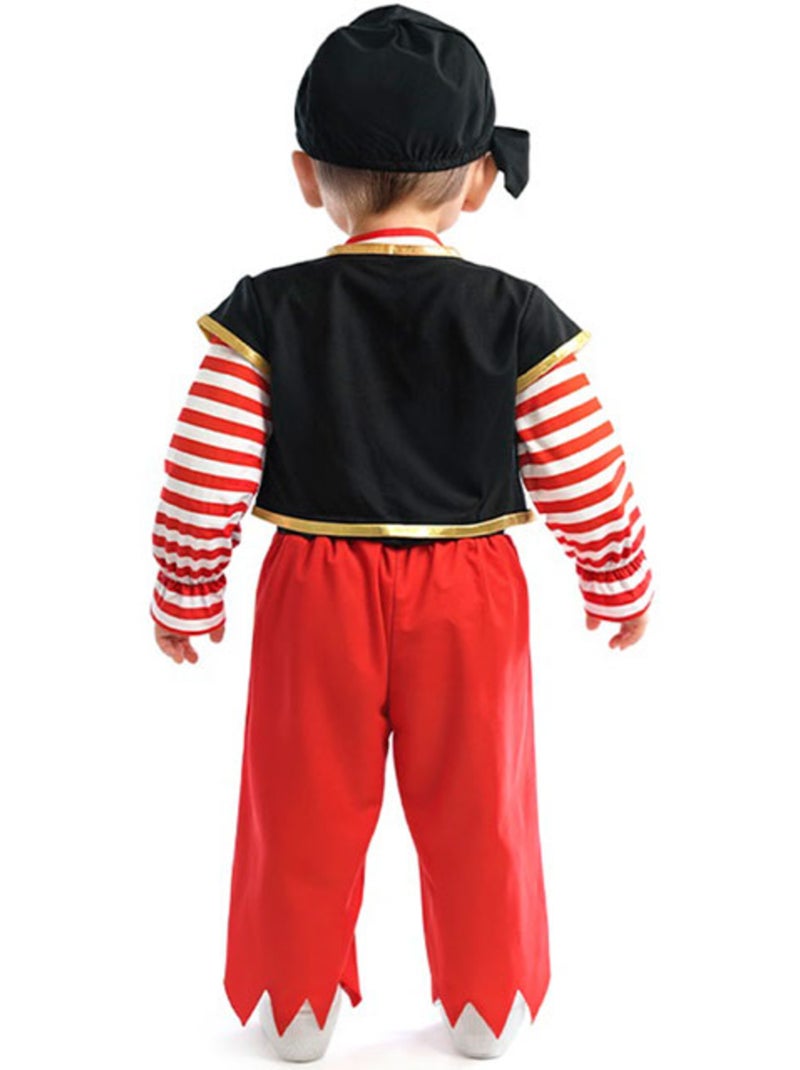 Costume da pirata bucaniere per bebè Multicolore - Kiabi