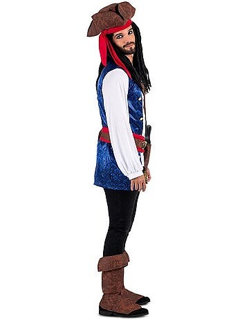 Costume da pirata caraibico con cappello